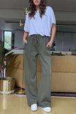 Made in Italy Cricket City Seamed Jogger Khaki